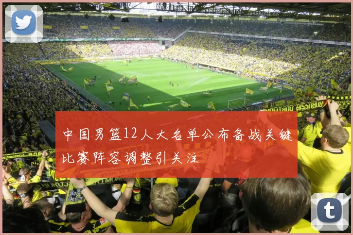 中国男篮12人大名单公布备战关键比赛阵容调整引关注